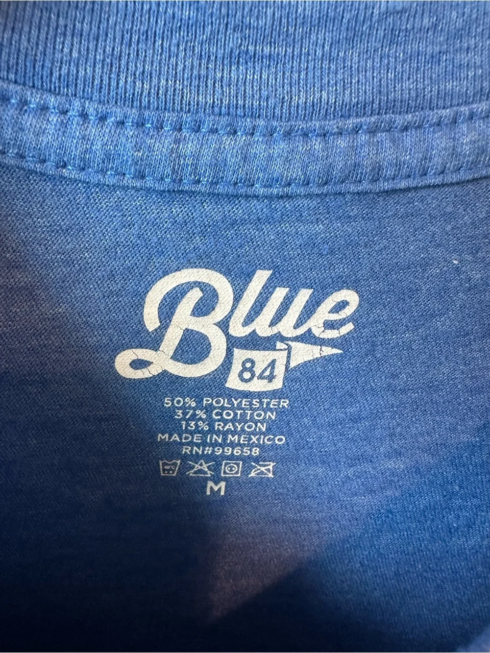 Blue 84 Savannah Georgia Graphic Tee in Blue - Picture 3 of 3